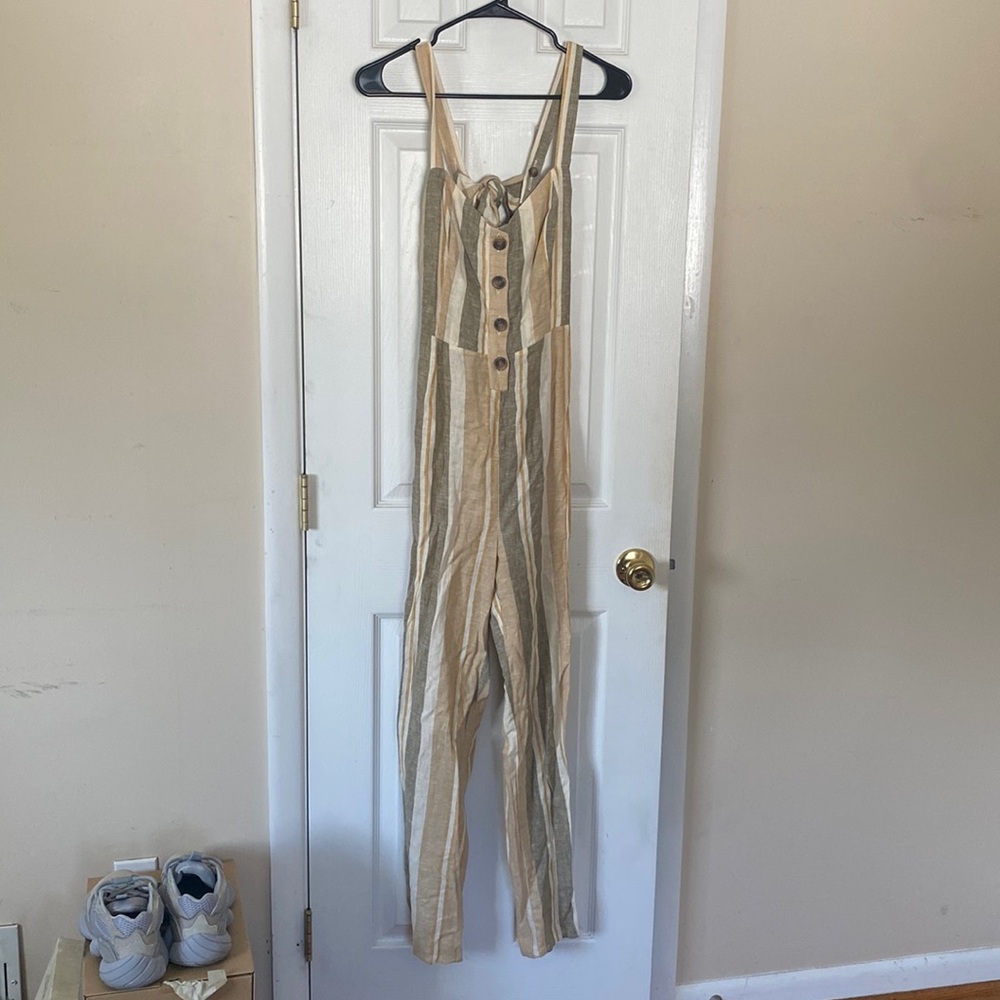Linen Jump Suit